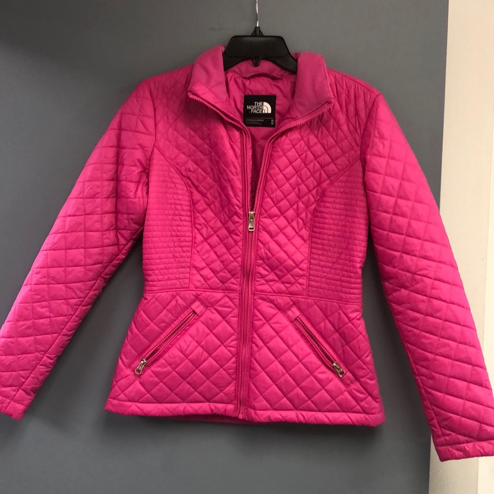 Pink North Face Coat